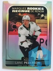 2021-22 O-Pee-Chee Platinum Rainbow Marquee Rookies #265 Lane Pederson
